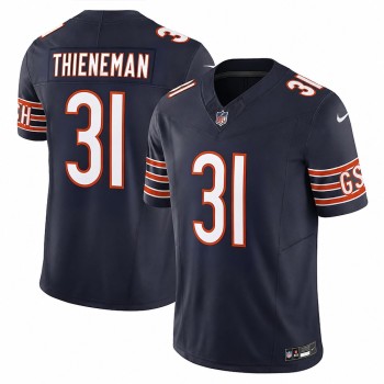 Men's Chicago Bears #31 Dillon Thieneman Navy 2026 NFL Draft Vapor F.U.S.E. Limited Jersey Men's Chicago Bears #31 Dillon Thieneman Navy 2026 NFL Draft Vapor F.U.S.E. Limited Jersey