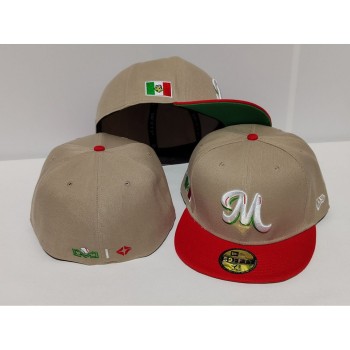 Mexico National Baseball Team Fitted Hat Mexico National Baseball Team Fitted Hat
