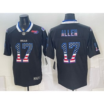 Youth Buffalo Bills #17 Josh Allen Black Vapor Limited Jersey Youth Buffalo Bills #17 Josh Allen Black Vapor Limited Jersey