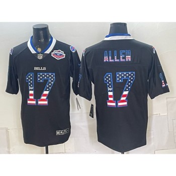 Men's Buffalo Bills #17 Josh Allen Black Vapor Limited Jersey Men's Buffalo Bills #17 Josh Allen Black Vapor Limited Jersey