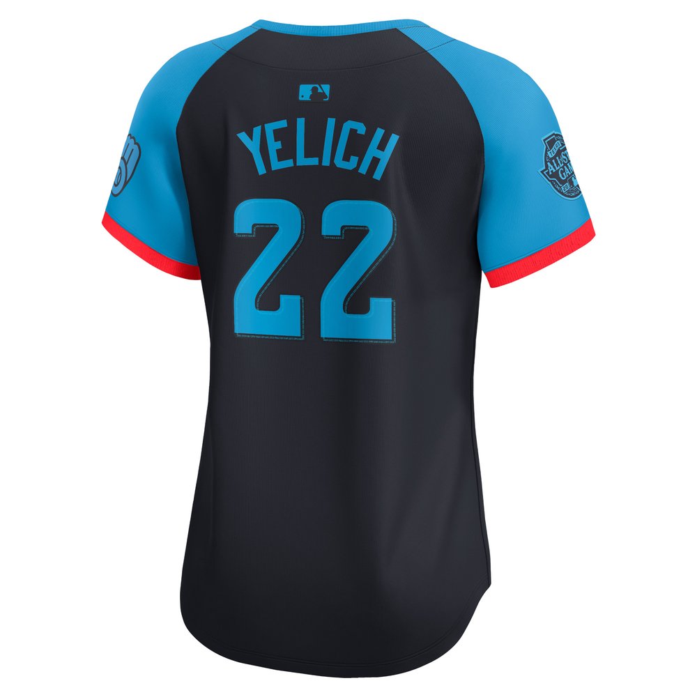 Women's National League Christian Yelich Navy 2024 MLB All-Star Game Limited Player Jersey Women's National League Christian Yelich Navy 2024 MLB All-Star Game Limited Player Jersey