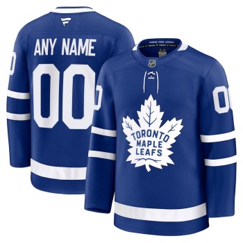 Men's Toronto Maple Leafs Blue Home Premium Custom Jersey