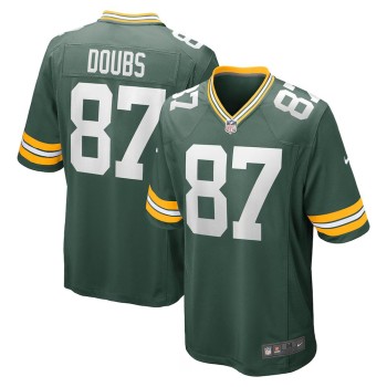 Men's Green Bay Packers #87 Romeo Doubs Green Game Player Jersey Men's Green Bay Packers #87 Romeo Doubs Green Game Player Jersey