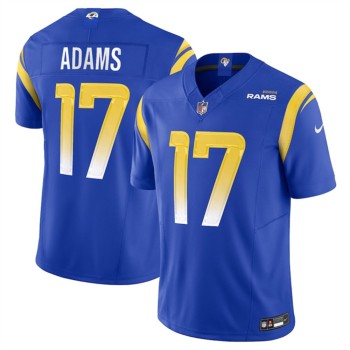 Youth Los Angeles Rams #17 Davante Adams Blue 2024 F.U.S.E Vapor Untouchable Stitched Football Jersey Youth Los Angeles Rams #17 Davante Adams Blue 2024 F.U.S.E Vapor Untouchable Stitched Football Jersey