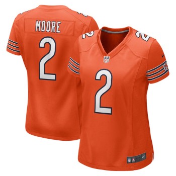 Women's Chicago Bears #2 D.J. Moore Orange Vapor Untouchable Stitched Football Jersey Women's Chicago Bears #2 D.J. Moore Orange Vapor Untouchable Stitched Football Jersey
