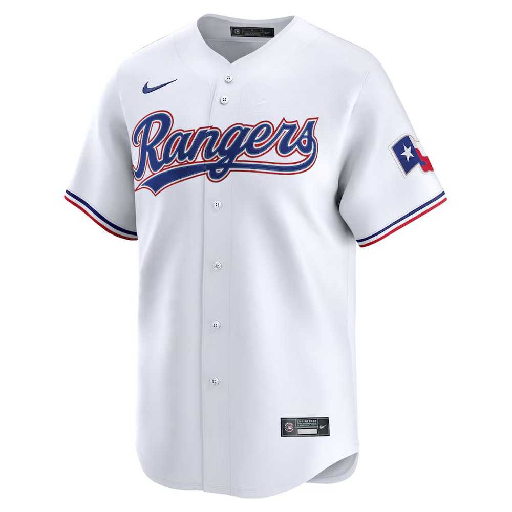 Men's Texas Rangers #5 Corey Seager White Home Limited Player Jersey Men's Texas Rangers #5 Corey Seager White Home Limited Player Jersey