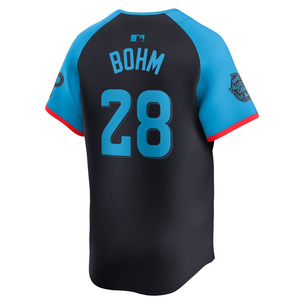 Men's National League Alec Bohm Navy 2024 MLB All-Star Game Limited Player Jersey