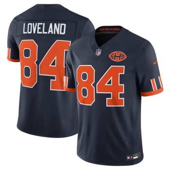 Men's Chicago Bears #84 Colston Loveland Navy 2026 Rivalries Collection Vapor F.U.S.E. Limited Jersey Men's Chicago Bears #84 Colston Loveland Navy 2026 Rivalries Collection Vapor F.U.S.E. Limited Jersey