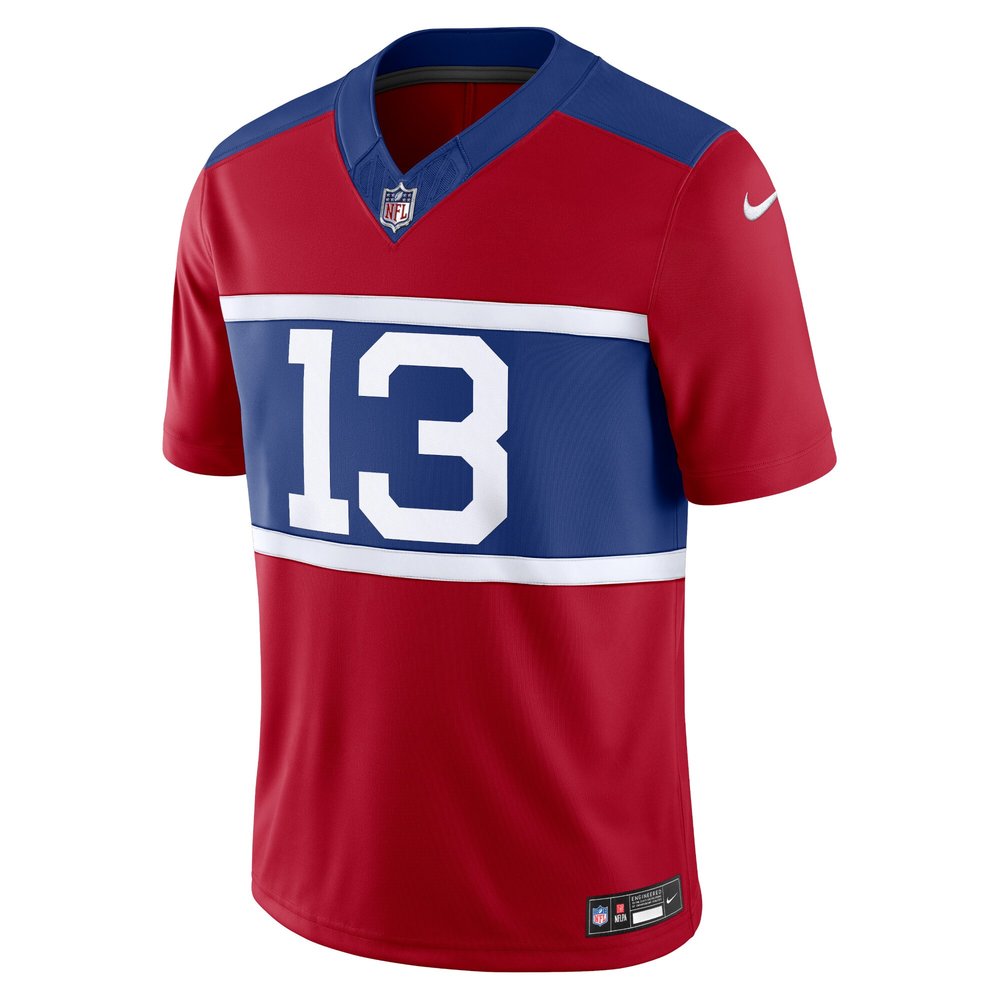 Men's New York Giants Jalin Hyatt Century Red Alternate Vapor F.U.S.E. Limited Jersey