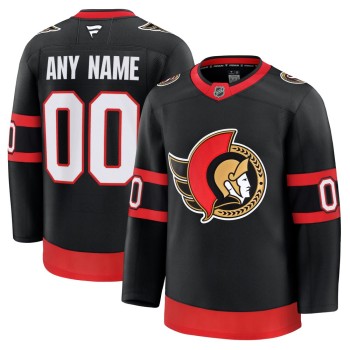 Youth Ottawa Senators Black Home Custom Jersey Youth Ottawa Senators Black Home Custom Jersey