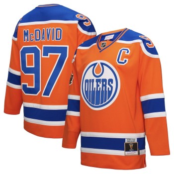Men's Edmonton Oilers #97 Connor McDavid Orange Power Play Jersey Men's Edmonton Oilers #97 Connor McDavid Orange Power Play Jersey