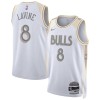 Unisex Chicago Bulls Zach LaVine White 2024/25 Swingman Player Jersey - City Edition