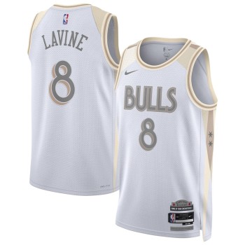 Unisex Chicago Bulls Zach LaVine White 2024/25 Swingman Player Jersey - City Edition Unisex Chicago Bulls Zach LaVine White 2024/25 Swingman Player Jersey - City Edition