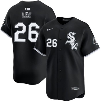 Men's Chicago White Sox #26 Korey Lee Nike Black Home Replica Jersey