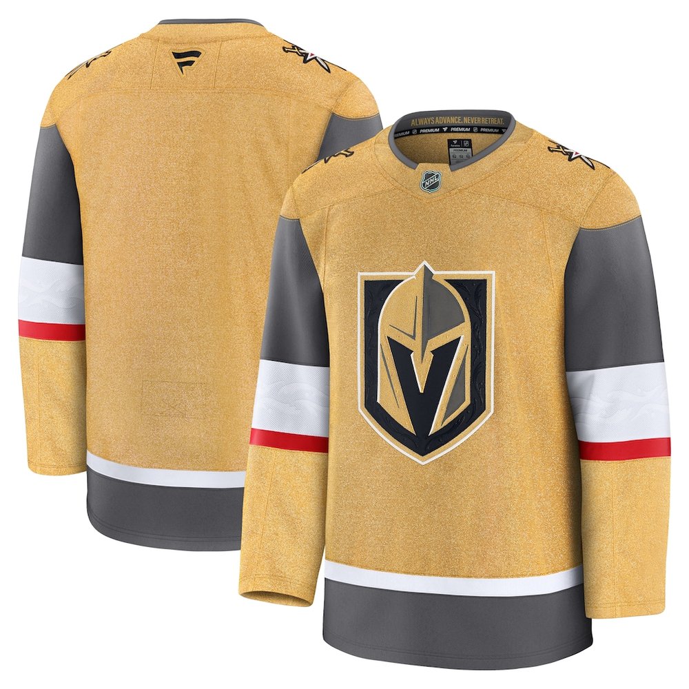 Youth Vegas Golden Knights Gold Home Jersey