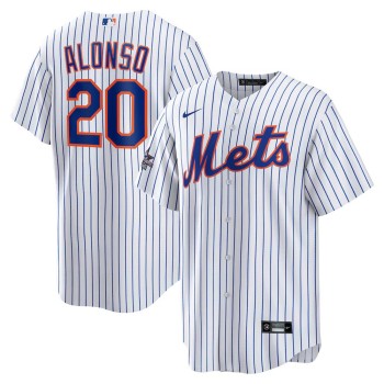 Youth New York Mets #20 Pete Alonso Nike White 2025 MLB All-Star Game Home Replica Player Jersey