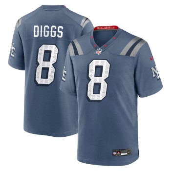 Youth's New England Patriots #8 Stefon Diggs Blue Rivalries Collection Game Jersey Youth's New England Patriots #8 Stefon Diggs Blue Rivalries Collection Game Jersey