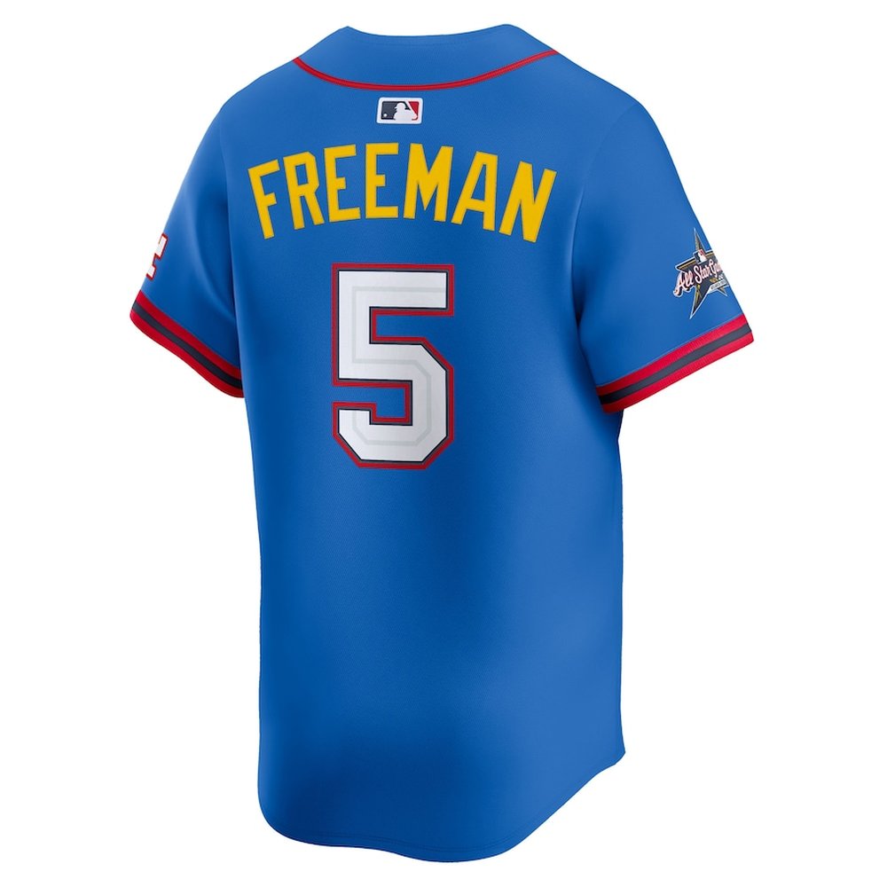 Men's National League #5 Freddie Freeman Nike Blue 2025 All-Star Edition Limited Player Jersey