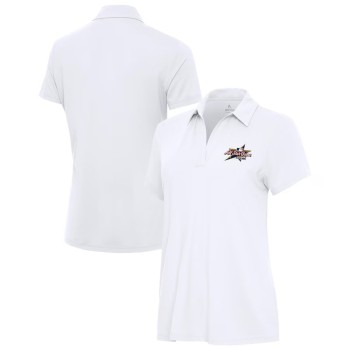 Women's 2025 MLB All-Star Game Antigua White Era V-Neck Polo