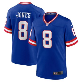 Men's New York Giants Daniel Jones Royal Classic Player Game Jersey Men's New York Giants Daniel Jones Royal Classic Player Game Jersey