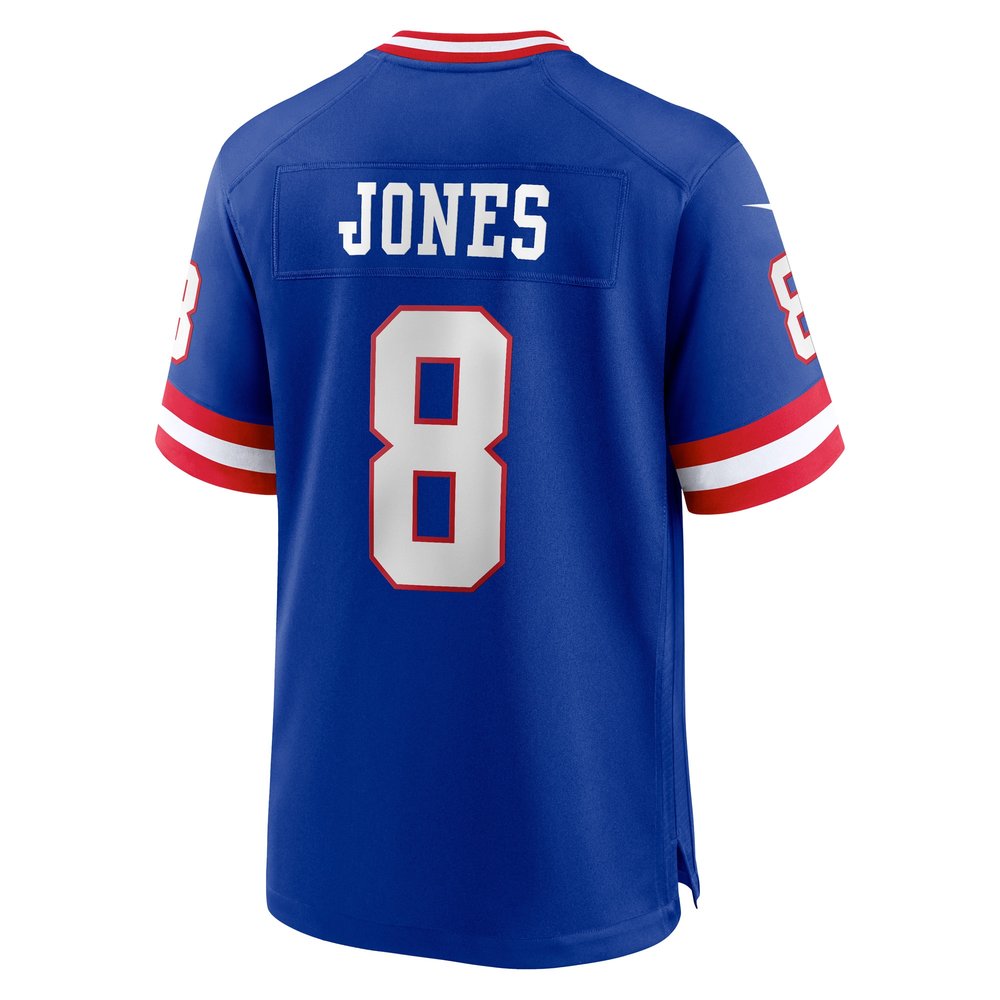 Men's New York Giants Daniel Jones Royal Classic Player Game Jersey