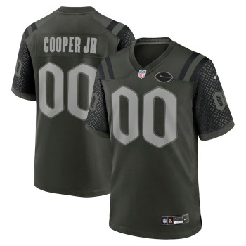 Men's New York Jets Omar Cooper Jr. Black 2026 NFL Draft Game Jersey Men's New York Jets Omar Cooper Jr. Black 2026 NFL Draft Game Jersey