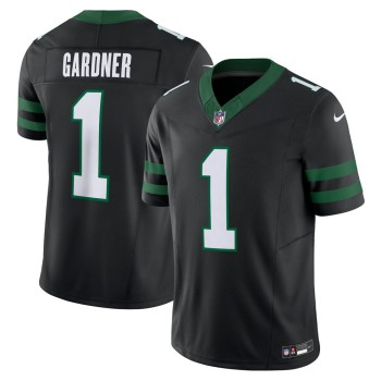 Men's New York Jets Ahmad Sauce Gardner Legacy Black Alternate Vapor F.U.S.E. Limited Jersey Men's New York Jets Ahmad Sauce Gardner Legacy Black Alternate Vapor F.U.S.E. Limited Jersey