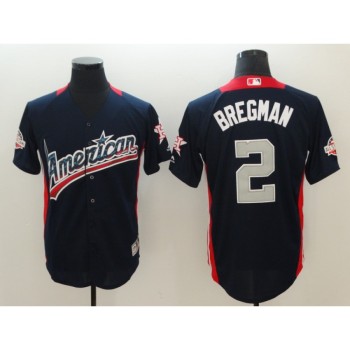American League #2 Alex Bregman Navy 2018 MLB All-Star Game Home Run Derby Jersey American League #2 Alex Bregman Navy 2018 MLB All-Star Game Home Run Derby Jersey