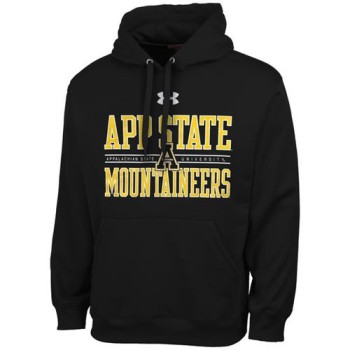 Appalachian State Mountaineers Under Armour Performance Hoodie Black Appalachian State Mountaineers Under Armour Performance Hoodie Black
