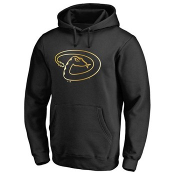 Arizona Diamondbacks Gold Collection Pullover Hoodie Black Arizona Diamondbacks Gold Collection Pullover Hoodie Black