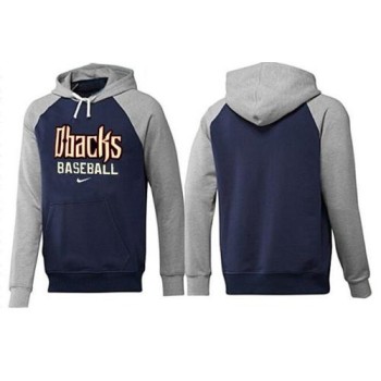 Arizona Diamondbacks Pullover Hoodie Dark Blue & Grey Arizona Diamondbacks Pullover Hoodie Dark Blue & Grey