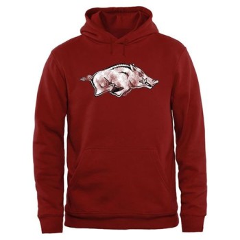 Arkansas Razorbacks Big & Tall Classic Primary Pullover Hoodie Cardinal Arkansas Razorbacks Big & Tall Classic Primary Pullover Hoodie Cardinal