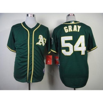Athletics #54 Sonny Gray Green Cool Base Stitched MLB Jersey Athletics #54 Sonny Gray Green Cool Base Stitched MLB Jersey