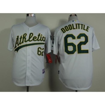 Athletics #62 Sean Doolittle White Cool Base Stitched MLB Jersey Athletics #62 Sean Doolittle White Cool Base Stitched MLB Jersey