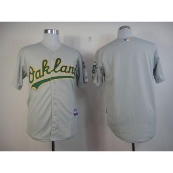 Athletics Blank Grey Cool Base Stitched MLB Jersey Athletics Blank Grey Cool Base Stitched MLB Jersey