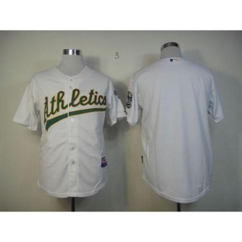 Athletics Blank White Cool Base Stitched MLB Jersey Athletics Blank White Cool Base Stitched MLB Jersey