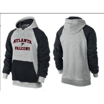 Atlanta Falcons Heart & Soul Pullover Hoodie Grey & Black Atlanta Falcons Heart & Soul Pullover Hoodie Grey & Black