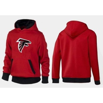 Atlanta Falcons Logo Pullover Hoodie Red & Black Atlanta Falcons Logo Pullover Hoodie Red & Black