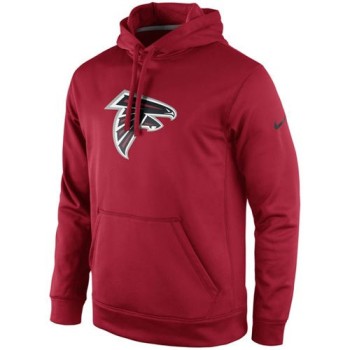 Atlanta Falcons KO Logo Essential Hoodie Red Atlanta Falcons KO Logo Essential Hoodie Red