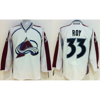 Avalanche #33 Patrick Roy White Stitched Youth NHL Jersey Avalanche #33 Patrick Roy White Stitched Youth NHL Jersey