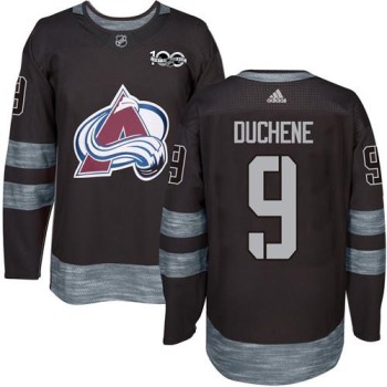 Avalanche #9 Matt Duchene Black 1917-2017 100th Anniversary Stitched NHL Jersey Avalanche #9 Matt Duchene Black 1917-2017 100th Anniversary Stitched NHL Jersey