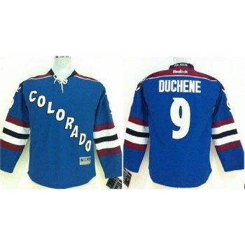 Avalanche #9 Matt Duchene Blue Stitched Youth NHL Jersey Avalanche #9 Matt Duchene Blue Stitched Youth NHL Jersey