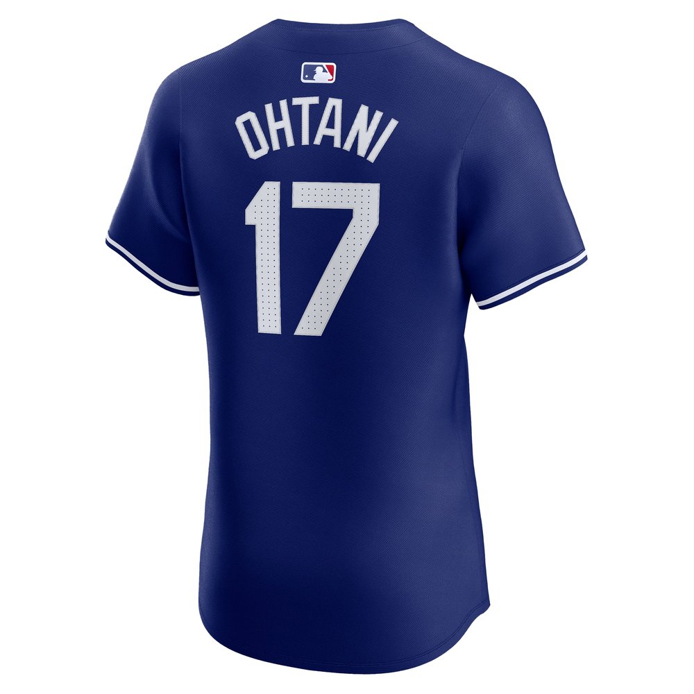 Men's Los Angeles Dodgers #17 Shohei Ohtani Royal 2024 World Series Alternate Elite Player Jersey Men's Los Angeles Dodgers #17 Shohei Ohtani Royal 2024 World Series Alternate Elite Player Jersey