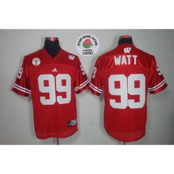 Badgers #99 J.J. Watt Red Rose Bowl Game Stitched NCAA Jersey Badgers #99 J.J. Watt Red Rose Bowl Game Stitched NCAA Jersey