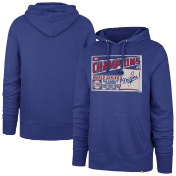 Men's Los Angeles Dodgers 2024 World Series Champions Royal Hoodie Men's Los Angeles Dodgers 2024 World Series Champions Royal Hoodie