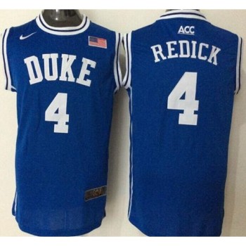 Blue Devils #4 J.J. Redick Blue Basketball New Stitched NCAA Jersey Blue Devils #4 J.J. Redick Blue Basketball New Stitched NCAA Jersey