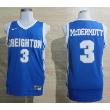 Bluejays #3 Doug McDermott Light Blue Basketball Stitched NCAA Jersey Bluejays #3 Doug McDermott Light Blue Basketball Stitched NCAA Jersey
