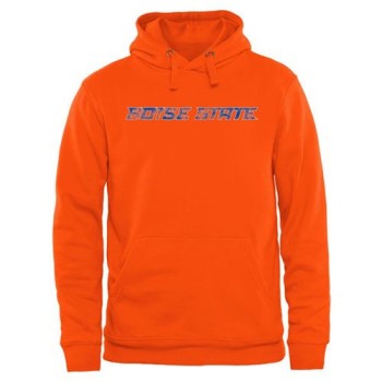 Boise State Broncos Classic Wordmark Pullover Hoodie Orange Boise State Broncos Classic Wordmark Pullover Hoodie Orange