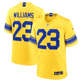 Men's Los Angeles Rams #23 Kyren Williams Nike Classic Sol Game Jersey Men's Los Angeles Rams #23 Kyren Williams Nike Classic Sol Game Jersey
