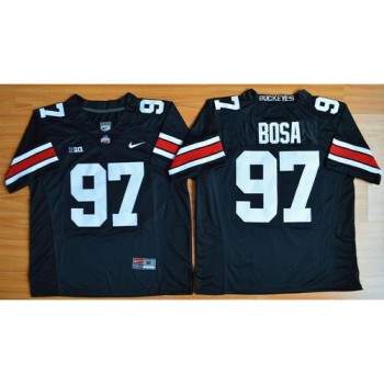 Buckeyes #97 Joey Bosa Black Limited Stitched NCAA Jersey
